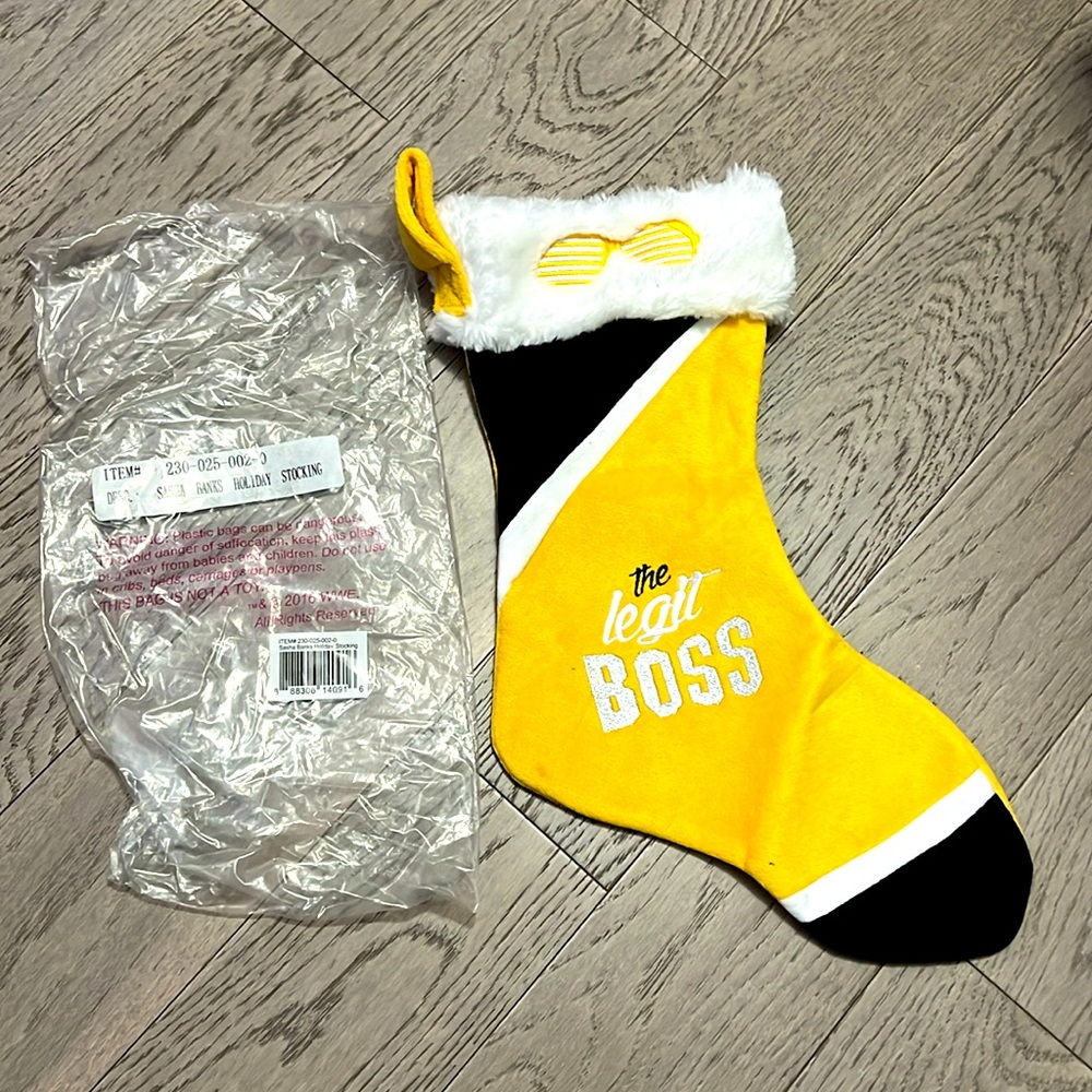WWE Sasha Banks Christmas stocking BRAND NEW